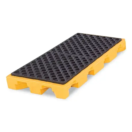 Ultra-Spill Deck, P2, 25.88 in L x 52 in W, 11 gal Capacity Vol., Yellow Ultra-Spill Deck, P2, 25.88 in L x 52 in W, 11 gal Capacity Vol., Yellow