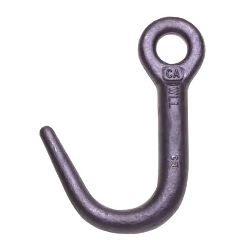 Cam-Alloy "J" Hook, 2,250 lb Load Limit, Alloy Steel Cam-Alloy "J" Hook, 2,250 lb Load Limit, Alloy Steel