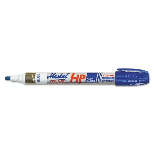 Paint-Riter + Oily Surface Paint Marker, Blue, 1/8 in Tip, Medium - pack of 12 Paint-Riter + Oily Surface Paint Marker, Blue, 1/8 in Tip, Medium - pack of 12