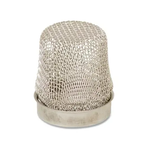 Safety Can Replacement Part, Flame Arrestor, Silver, SS, for 1662 Drum Funnels/All Type I and II Safety Cans