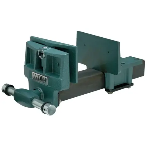 7" Jaw Width, 10" Jaw Opening, 4" Throat Depth, Cast Iron Woodworking Vise 7" Jaw Width, 10" Jaw Opening, 4" Throat Depth, Cast Iron Woodworking Vise