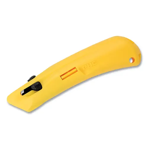EZ3 Safety Knife, Auto-Retract, Blunt Tip, 3-Button, Plastic, Yellow - pack of 25 EZ3 Safety Knife, Auto-Retract, Blunt Tip, 3-Button, Plastic, Yellow - pack of 25