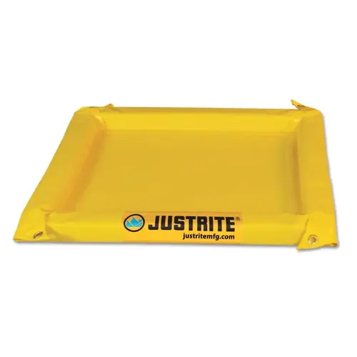 Maintenance Spill Containment Berms, Yellow, 5 gal, 2 ft x 2 ft Maintenance Spill Containment Berms, Yellow, 5 gal, 2 ft x 2 ft