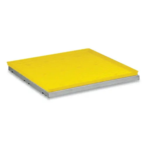 STEEL SHELF/POLY TRAY FOR 60-GAL CABINETS STEEL SHELF/POLY TRAY FOR 60-GAL CABINETS