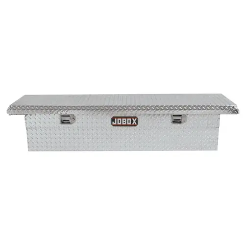 Low-Profile Alum Single Lid Crossover Truck Box, 71 1/8" x 21" x 15 1/8", Bright Low-Profile Alum Single Lid Crossover Truck Box, 71 1/8" x 21" x 15 1/8", Bright