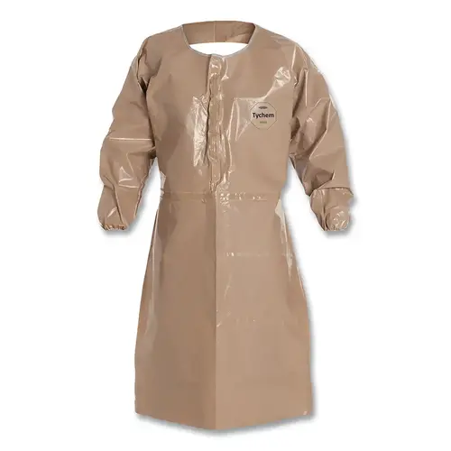 Tychem CPF3 Apron with Long Sleeves, 29 in X 46 1/2 in