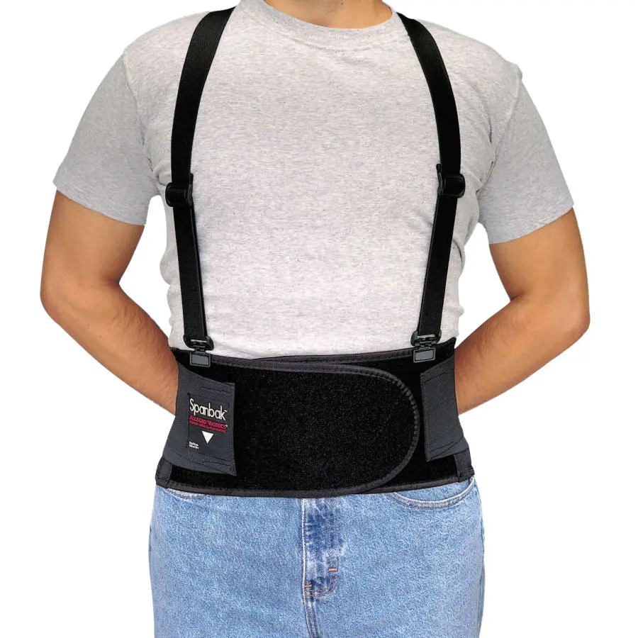 Allegro Industries Inc Spanbak Back Supports Small Black 719001 Allegro Industries Inc Spanbak Back Supports Small Black 719001