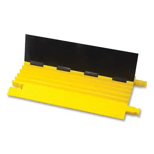 Bumble Bee Cable Protector, 2 in H x 19.75 in W x 36 in L, Dog Bone Connector, 5-CH, Black/Yellow Bumble Bee Cable Protector, 2 in H x 19.75 in W x 36 in L, Dog Bone Connector, 5-CH, Black/Yellow
