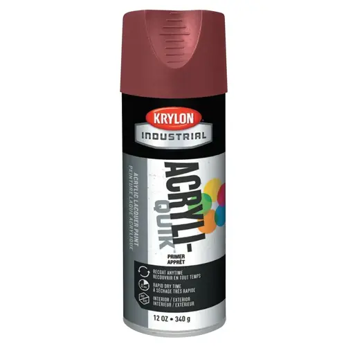 Primer, 12 oz, Aerosol Can, Ruddy Brown Primer, 12 oz, Aerosol Can, Ruddy Brown