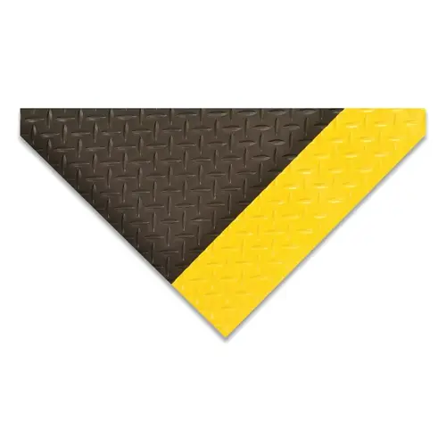 Insulated Diamond Plate Switchboard Matting, 831, 1/4 in x 3 ft W x 75 ft L, Electrically Insulative Type 2 PVC Comp, Blk/Ylw Black; Yellow Insulated Diamond Plate Switchboard Matting, 831, 1/4 in x 3 ft W x 75 ft L, Electrically Insulative Type 2 PVC Comp, Blk/Ylw Black; Yellow