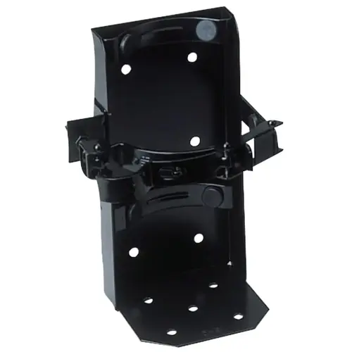 Vehicle Bracket, Steel, Black, Fire Extinguisher, 5-1/4 in dia, 5 lb Vehicle Bracket, Steel, Black, Fire Extinguisher, 5-1/4 in dia, 5 lb