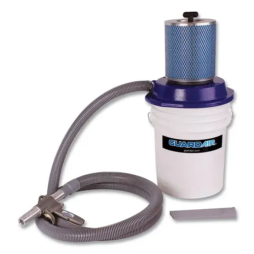 GunVac w/Contain-It Kit, 5 gal, use w/Air Compressor, Contain-Kit Included GunVac w/Contain-It Kit, 5 gal, use w/Air Compressor, Contain-Kit Included