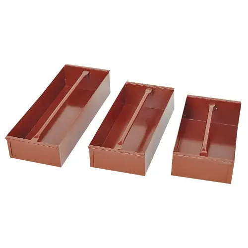 Jobsite Removable Tray, 28 3/16 in W x 8 in D x 4 in H, Steel, Red Jobsite Removable Tray, 28 3/16 in W x 8 in D x 4 in H, Steel, Red
