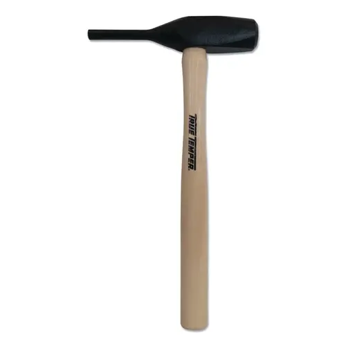 Toughstrike Back-Out Punch Hammer, 1/2 in dia x 15 in L, 14 in American Hickory Handle