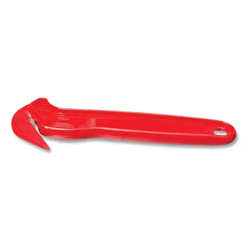 Disposable Film Cutter, DFC364NSF, NSF Certified, Recessed Blade, Stainless Steel, Plastic Body, Red - pack of 50 Disposable Film Cutter, DFC364NSF, NSF Certified, Recessed Blade, Stainless Steel, Plastic Body, Red - pack of 50