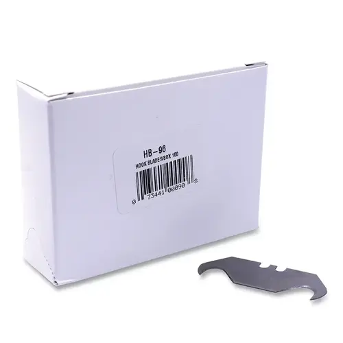 Hook Blades, HB-96, 1.89 in L, Carbon Steel - pack of 100