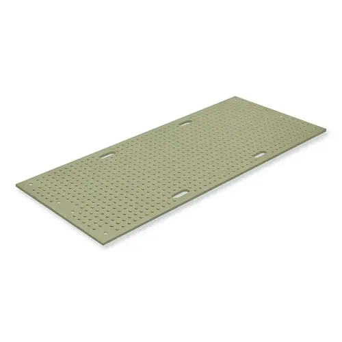 TrakMat Ground Protection Mat, 0.5 in Thick x 36 in W x 96 in L, Green TrakMat Ground Protection Mat, 0.5 in Thick x 36 in W x 96 in L, Green