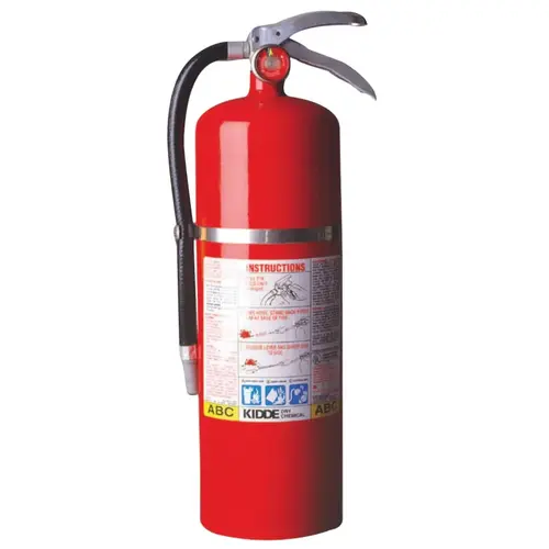 Pro Plus Multi-Purpose Dry Chemical Fire Extinguisher - ABC Type, 10 lb (Average) Pro Plus Multi-Purpose Dry Chemical Fire Extinguisher - ABC Type, 10 lb (Average)