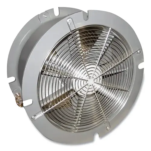 Pneumatic Jet Fan, 20 in dia Inner, 4 Blades, 10500 ft /min, 60 to 292 SCFM, 40 to 100 psig Gray