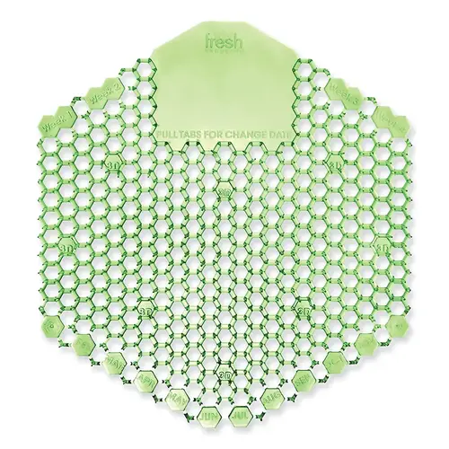 Wave 3D Urinal Screen Cucumber Melon Green EVA 7X6.5X0.66 IN - pack of 60 Wave 3D Urinal Screen Cucumber Melon Green EVA 7X6.5X0.66 IN - pack of 60