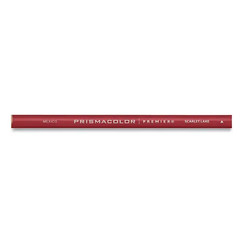 Premier Soft Core Colored Pencil, Scarlet Lake - pack of 12 Premier Soft Core Colored Pencil, Scarlet Lake - pack of 12