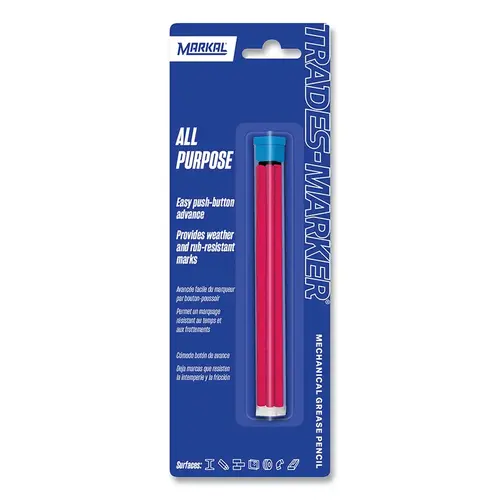 Trades Marker All Purpose Marker Refill, Red, 6 EA/PK - pack of 6 Trades Marker All Purpose Marker Refill, Red, 6 EA/PK - pack of 6