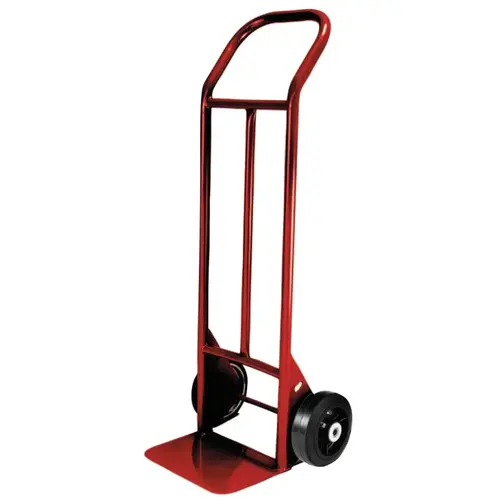 Heavy Duty Hand Trucks with Flow Back Handle, 1,000 lb Cap, Mold-On Rubber Wheel Heavy Duty Hand Trucks with Flow Back Handle, 1,000 lb Cap, Mold-On Rubber Wheel