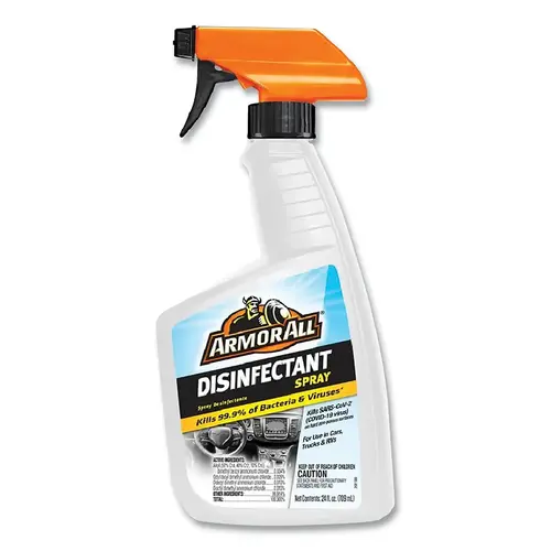 Disinfectant Sprays for Interior Automotive Surfaces, 24 oz - pack of 6