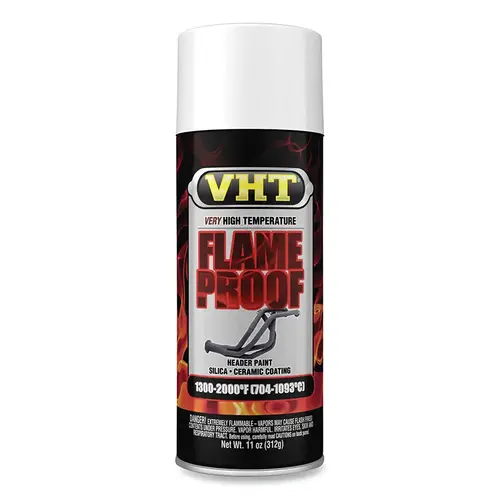 FLAMEPROOF Ceramic Coating, 11 oz, Aerosol Can, White Primer - pack of 6 FLAMEPROOF Ceramic Coating, 11 oz, Aerosol Can, White Primer - pack of 6