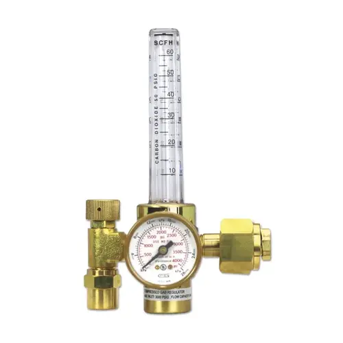 GenTec 191CD60 Flowmeters/Regulators, Carbon Dioxide, CGA 320, 4,000 ...