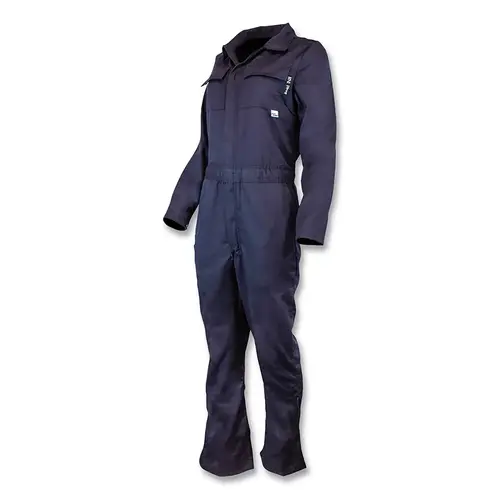 7 oz Women's Ultra-Soft FR Coverall, Navy, Large