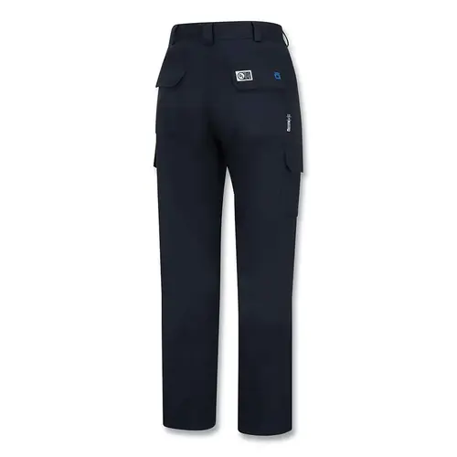 Flame-Resistant 10 Cal Arc-Rated Safety Pant, Cargo, 7.5 oz 88% Cotton/12% High-Tenacity Nylon, 46 in W x 34 in L, Navy Blue Flame-Resistant 10 Cal Arc-Rated Safety Pant, Cargo, 7.5 oz 88% Cotton/12% High-Tenacity Nylon, 46 in W x 34 in L, Navy Blue