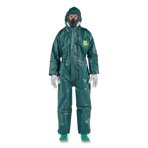 4000 Ultrasonically Welded & Taped Model 125 Coverall, Green, 4X-Large 4000 Ultrasonically Welded & Taped Model 125 Coverall, Green, 4X-Large