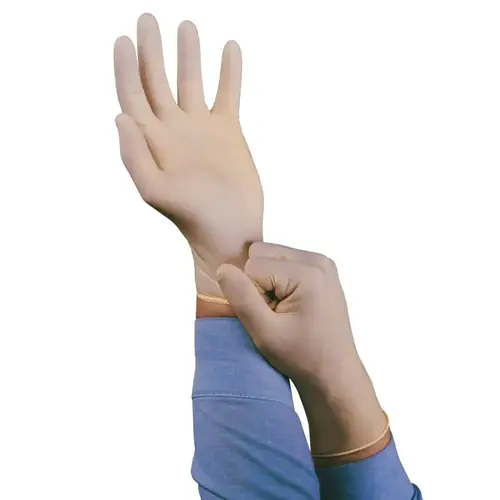 69-318 Disposable Gloves, Powder Free, Natural Rubber Latex, 5 mil, Medium 69-318 Disposable Gloves, Powder Free, Natural Rubber Latex, 5 mil, Medium