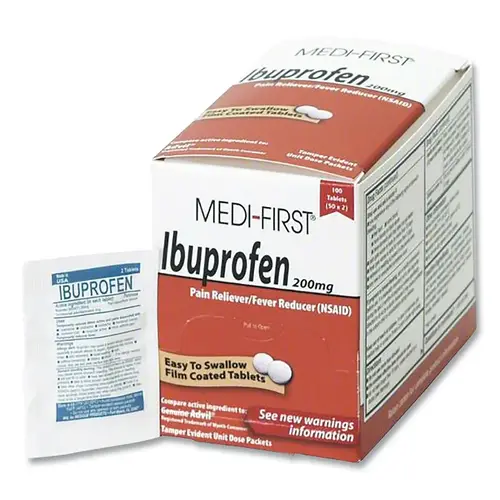 Ibuprofen Pain Reliever, Ibuprofen, Unflavored Ibuprofen Pain Reliever, Ibuprofen, Unflavored
