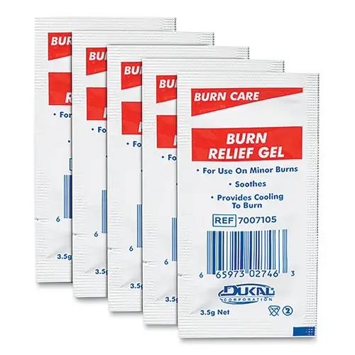 Sterile Burn Relief Gel, 1/8 oz, Hydrogel - pack of 200 Sterile Burn Relief Gel, 1/8 oz, Hydrogel - pack of 200