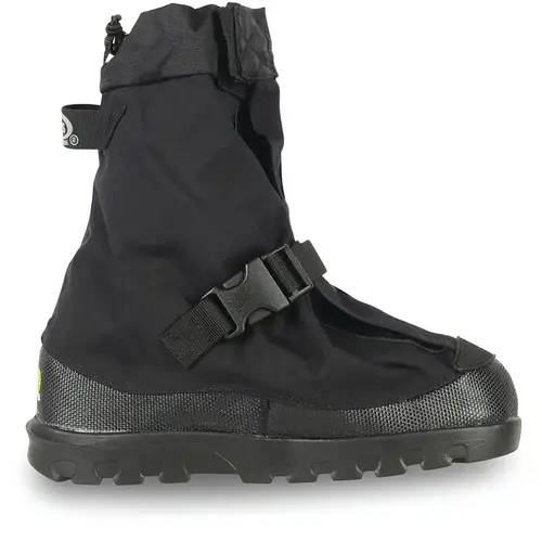 Voyager Mid Overshoes, Size Medium, 11 in H, Rubber, Nylon, Black Pair Voyager Mid Overshoes, Size Medium, 11 in H, Rubber, Nylon, Black Pair