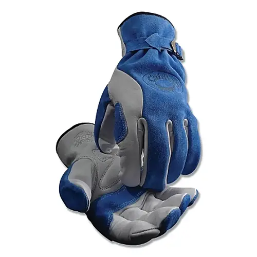 1302 Top Grain Cow Leather Drivers Gloves, Small, Unlined, Blue/Gray - 2 per pack x6 packs 1302 Top Grain Cow Leather Drivers Gloves, Small, Unlined, Blue/Gray - 2 per pack x6 packs