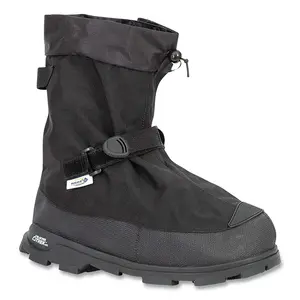 NEOS VNG1HEEL3XL Voyager Glacier Trek  SPK Overshoe, 3X-Large, W/ Heel, 11 in H, 500 Denier Nylon, Black Pair