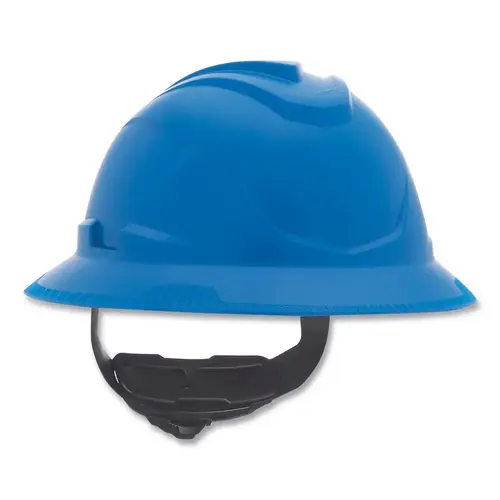 V-Gard  C1  Hard Hat, Fas-Trac  III 4 Point Ratchet, Non-Vented, Blue - pack of 16