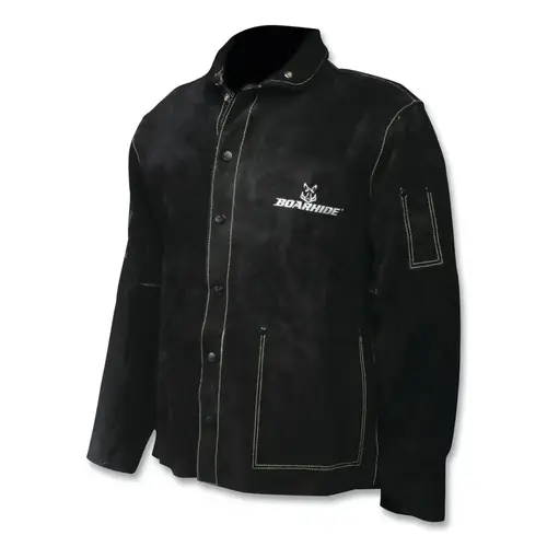 3029 Boarhide  Pig Skin Limited Edition Welding Coat/Jacket, X-Large, Black