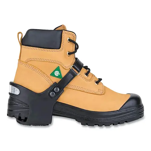 Heelstop Anti-Slip Traction Aid, Medium, Polymer Blend, Black Pair