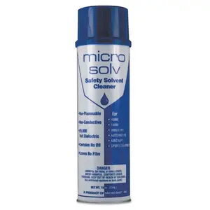 MICRO-MIST S101 Safety Solvents, 19 oz, Aerosol Can, Chlorinated Solvent Scent Colorless - pack of 12