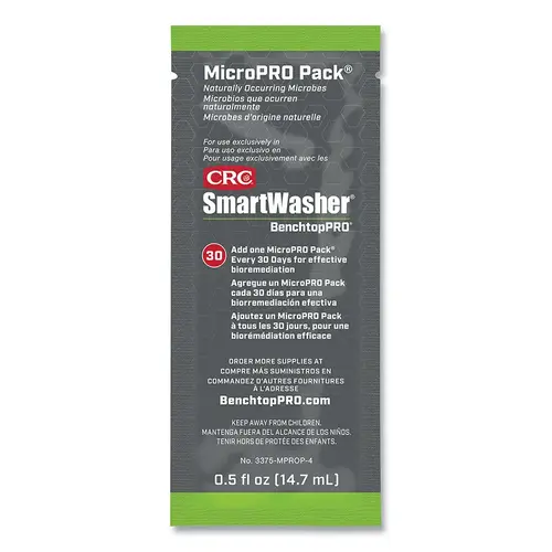 BenchtopPRO  MicroPRO Pack  Cleaner, 0.5 fl oz, Packet Clear - pack of 6