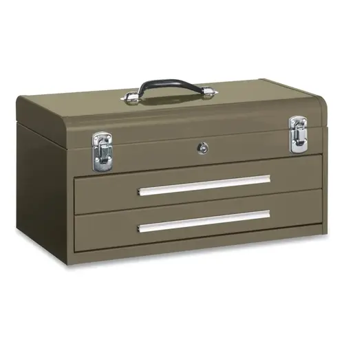Portable Tool Chests, 20 1/8 in x 8 5/8 in x 9 3/4 in, 1293 cu in, Brown