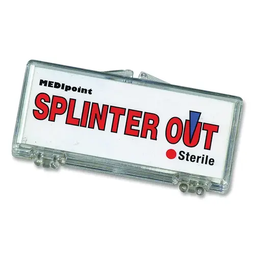 Splinter-Out Splinter Probe, 4.5 in L, Stainless Steel - pack of 20 Splinter-Out Splinter Probe, 4.5 in L, Stainless Steel - pack of 20