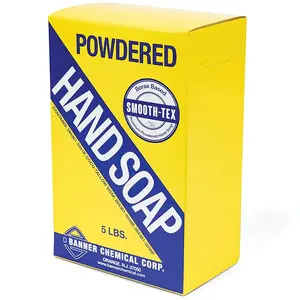BANNER CHEMICAL CORP HS301005 Economy Powder Hand Soap, 5 lb, Powder, Box, 50 LB/CA