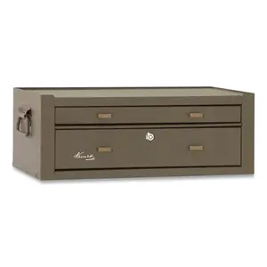 KENNEDY MC22B Machinists' Chest Bases, 21 5/8" x 9 5/8" x 7 7/8", 865 cu in, Brown Wrinkle