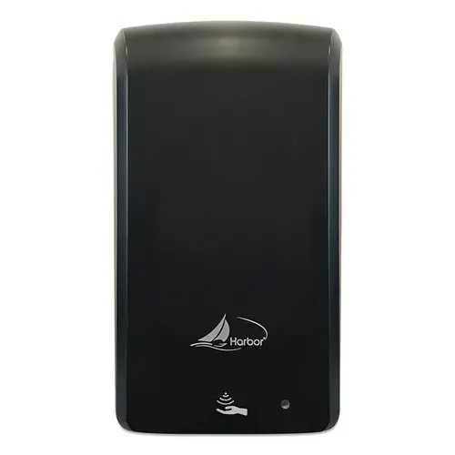 X10 Hand Cleaner/Sanitizer Dispenser System, Electronic, 1250 mL, Black, Includes Batteries