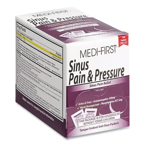 Sinus Pain & Pressure Relief, Unflavored